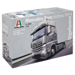 KIT PARA MONTAR ITALERI CAMINHÃO MERCEDES BENZ ACTROS MP4 GIGASPACE 1/24 ITA 3905 3905S